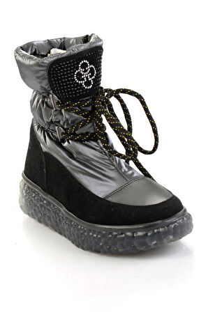 Parlak Platin  Kadın Bot & Bootie K02102031467