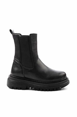 Siyah  Kadın Bot & Bootie K02129051509