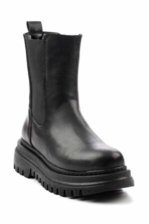 Siyah  Kadın Bot & Bootie K02129051509