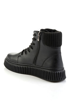 Siyah  Kadın Bot & Bootie K02138050809