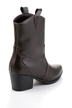 Kahve  Kadın Bot & Bootie K02138050409