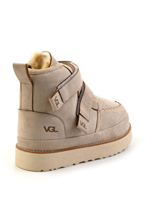 Bej Süet  Kadın Bot & Bootie K02140434002