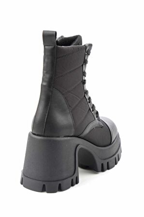 Bambi Siyah Parasüt  Kadın Bot & Bootie K02140020467