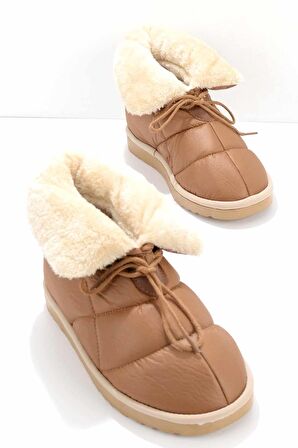 Bambi Taba Parasüt  Kadın Bot & Bootie K02140888067