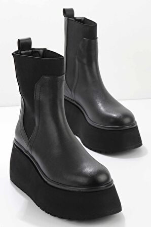 Siyah  Kadın Bot & Bootie K02159231409