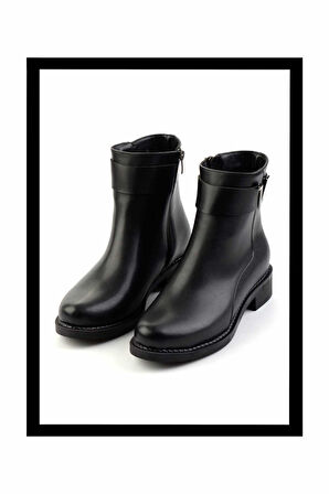 Siyah  Kadın Bot & Bootie K02156200409