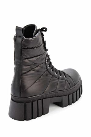 Bambi Siyah Anorak  Kadın Bot & Bootie K02159212885