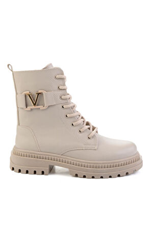Bej  Kadın Bot & Bootie K02179521209