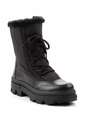 Siyah Paraşüt  Kadın Bot & Bootie K02179744167