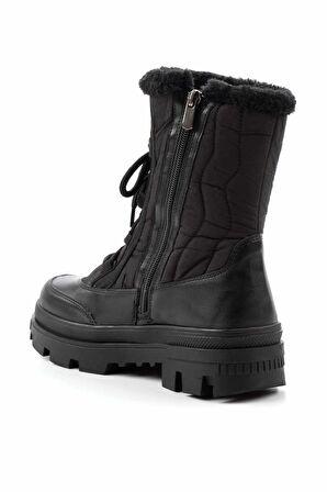 Siyah Paraşüt  Kadın Bot & Bootie K02179744167