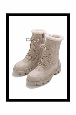 Bej Paraşüt  Kadın Bot & Bootie K02179744167
