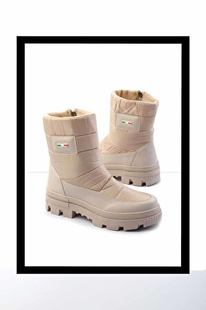 Bej Paraşüt  Kadın Bot & Bootie K02179746267