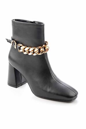 Bambi Siyah  Kadın Bot & Bootie K02189040509