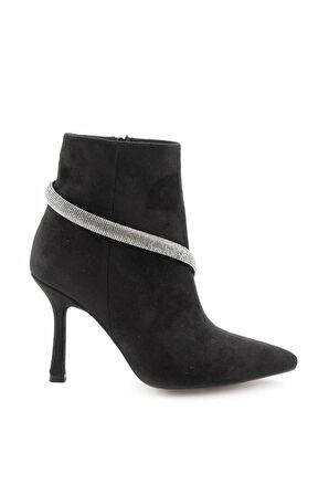 Siyah Süet   Kadın Bot & Bootie K02189572602