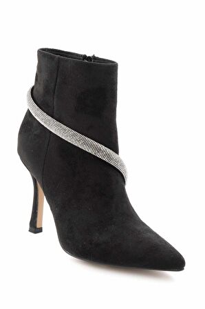 Siyah Süet   Kadın Bot & Bootie K02189572602
