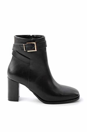 Bambi Siyah Kirisik  Kadın Bot & Bootie K02189090509