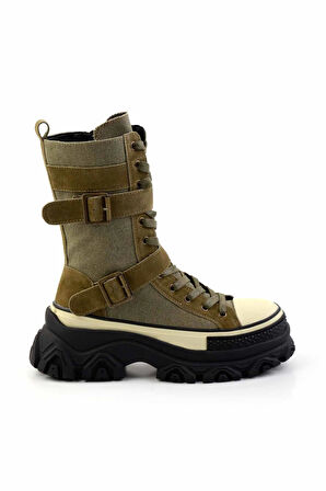 Haki  Kadın Bot & Bootie K02185039718