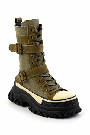 Haki  Kadın Bot & Bootie K02185039718