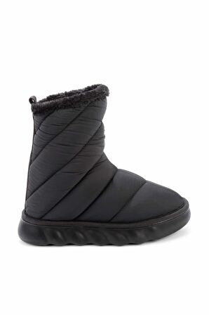 Bambi Siyah Parasüt  Kadın Bot & Bootie K02183102567