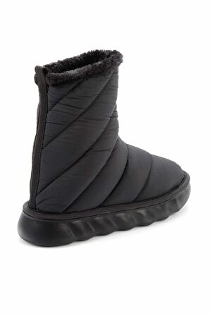 Bambi Siyah Parasüt  Kadın Bot & Bootie K02183102567