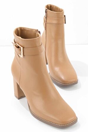 Bambi Taba Kirisik  Kadın Bot & Bootie K02189090509