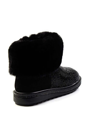 Siyah Süet   Kadın Bot & Bootie K02192186002
