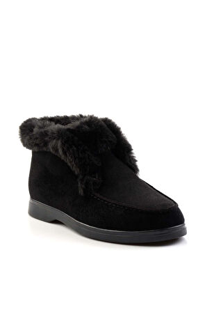 Siyah Süet   Kadın Bot & Bootie K02192186502