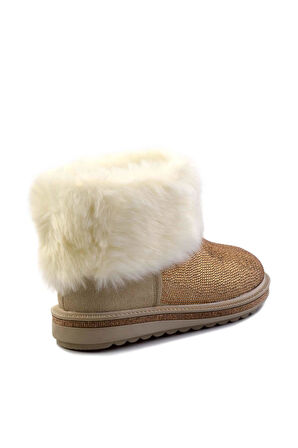 Bej Süet  Kadın Bot & Bootie K02192186002