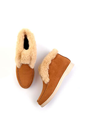 Taba Süet  Kadın Bot & Bootie K02192186502