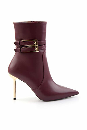 Bordo   Kadın Bot & Bootie K02209032509