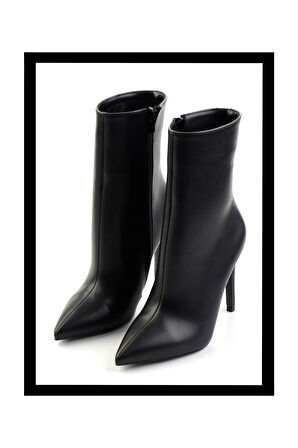 Siyah  Kadın Bot & Bootie K02209020509