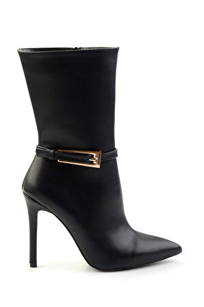 Siyah  Kadın Bot & Bootie K02209029409
