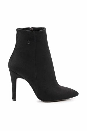 Siyah Süet  Kadın Bot & Bootie K02204500102