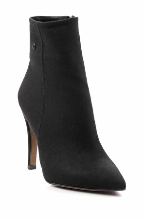 Siyah Süet  Kadın Bot & Bootie K02204500102