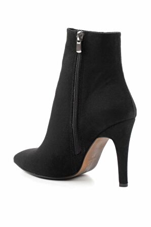 Siyah Süet  Kadın Bot & Bootie K02204500102