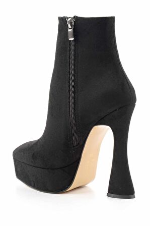 Siyah Süet  Kadın Bot & Bootie K02204500202