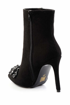 Siyah Süet   Kadın Bot & Bootie K02209030002