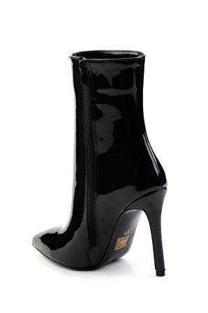 Siyah Rugan  Kadın Bot & Bootie K02209020508