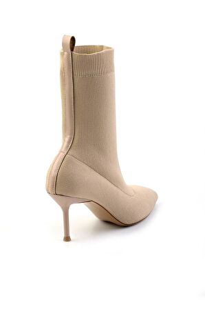 Bej Triko  Kadın Bot & Bootie K02209033082