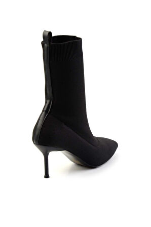 Siyah Triko  Kadın Bot & Bootie K02209033082