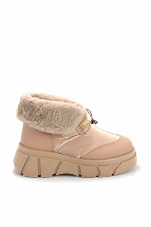 Bambi Bej Anorak  Kadın Bot & Bootie K02201220485