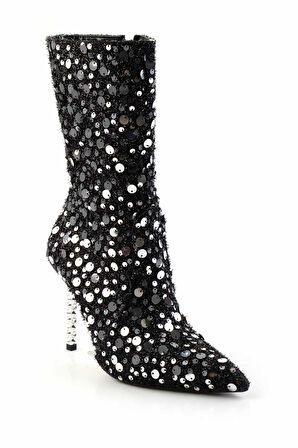 Lame Pullu  Kadın Bot & Bootie K02209034053