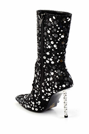 Lame Pullu  Kadın Bot & Bootie K02209034053