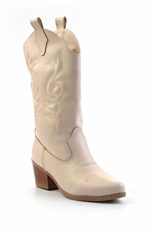 Bej  Kadın Bot & Bootie K02217100709