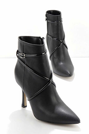 Siyah  Kadın Bot & Bootie K02211573003