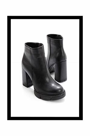 Siyah  Kadın Bot & Bootie K02215300309
