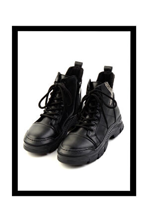 Siyah  Kadın Bot & Bootie K02216022009