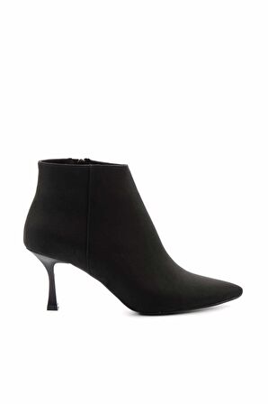 Siyah Süet  Kadın Bot & Bootie K02215300202