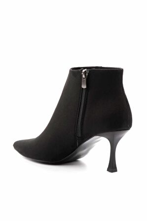 Siyah Süet  Kadın Bot & Bootie K02215300202