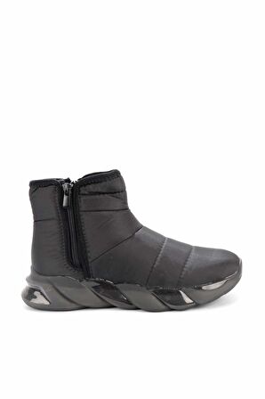 Siyah Paraşüt  Kadın Bot & Bootie K02212010567